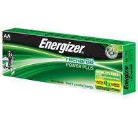 Energizer Pilas Recargables NiMH AA Power Plus 2000mAh, Paquete de 10