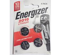 Energizer Recargable de litio CR2016 3 V Ref e300520400 Pack 4 149376