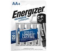 Energizer Ultimate Lithium Pilas AA L91 4 Unidades
