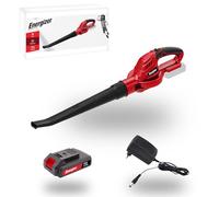 Energizer - Soplador de hojas inalámbrico de 20 V, velocidad de aire 210 km/h, caudal 5000 L/Min, motor 13000 RPM, ligero 1,2 kg, batería de 20 V y cargador incluido