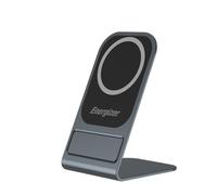Energizer Soporte de carga inalámbrico QI negro de 15 W, almohadilla de carga compacta para teléfonos inteligentes integrados QI y teléfonos no magnéticos
