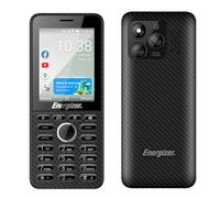 Energizer Teléfono E288S, 4G, KaiOS, batería de 2000 mAh, Pantalla Grande de 2,8 Pulgadas, Memoria ROM 4 GB RAM 512 MB, Cable USB-C, sin Cargador de Corriente