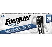 Energizer Ultimate Lithium AA Mignon batería 10 Unidades, Ion de FES 2, 1,5 V