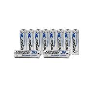 Energizer - Ultimate Lithium, Pack de 10 Pilas AA, L91, Larga duración para Dispositivos de Alto Consumo, más Ligera y 20 años Vida útil