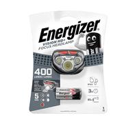 Energizer Vision Hd+ Focus Headlamp 400 Lumens Gris 3 AAA Batteries Led Nuevo