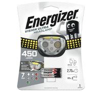 Energizer Vision HD Ultra, Powerful Bright Headlamp, 450 Lumens for Hands-Free I