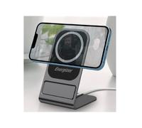 Energizer Cargador Inalámbrico Rápido Stand 15W Certificación Qi Wireless Charger Estación Phone Fast Charge Holder para iPhone Carga inalámbrica mag-Safe Indicador Adaptativo Inteligente (WCP109)