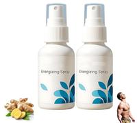 Energizing Spray, Male Care Sprays, Men InstantSpray, DelaySpray for Man Longer Sex, Improves Vitality And Endurance Unleashes Inner Energy, Enhance Masculine Charm (2pcs)