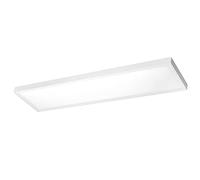 ENERGMiX Panel LED 120 x 30 - Lámpara de techo (40 W, marco de montaje, 3000 K, luz blanca cálida)