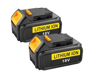 Energup 2Pcs 18V 5.0Ah Baterías de Repuesto para Dewalt 18V Batería DCB181 DCB182 DCB184 DCB201 DCB205 DCB200