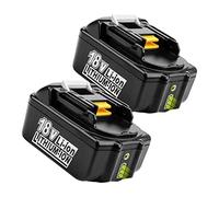 Energup 2X 18V 5.5Ah Batería para Makita Batería 18V BL1850B BL1860 BL1850 BL1830 BL1840B BL1845 BL1835 BL1815 LXT-400 194204-5 con Indicadores LED