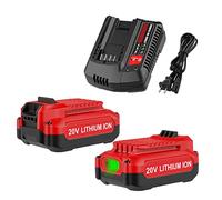 Energup Craftsman V20 Craftsman Batería de Litio de 20 V y Kit de Cargador para CMCB202 CMCB204 CMCB206 CMCB201 CMCB100 CMCB124 Incluye un Cargador de batería CMCB104 Craftsman de 20 V