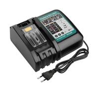 ENERGUP DC18RC Cargador 6A para Makita Cargador 18V DC18RD DC18SF Compatible con Batería 14,4 V-18V BL1830 BL1840 BL1850 BL1430 BL1415