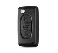 Energy 01 - Carcasa para Citroen C2 C3 C4 C5 C6 C8 Xsara Picasso Berlingo - Peugeot 207 307 308 407 408 3008 5008 Partner 807 1007 - Fiat ULYSSE (3 Botones Peugeot HU83 CE0536 )