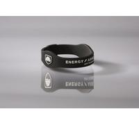 Energy Armor Unisex Armband - Pulseras con Holograma de Deporte, tamaño XS, Color Negro/Blanco