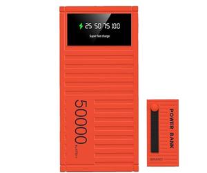 Energy Bank Charger - High Capacity 50000mAh Device for Quick Charging | Multifunctional Design with Smart Indicator & Lightweight Style for Travel, Office, Adventure and Daily Use