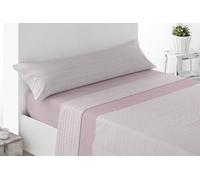 ENERGY COLORS TEXTIL-HOGAR - Collection - SÁBANAS Verano Juego 3 Piezas (90_x_200_cm, Rosa-Hit)