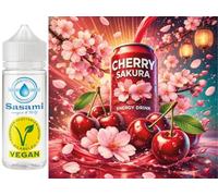 Energy Drink Cereza-Sakura Aroma Concentrado - Vegano - Sasami - 100ml