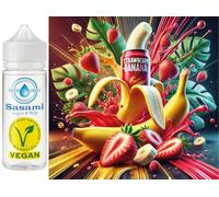 Energy Drink plátano fresa aroma concentrado - Vegano - Sasami - 100ml