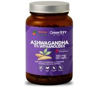 Energy Feelings Ashwagandha KSM-66 en Cápsulas, 550mg Extracto de Raíz de Ashwagandha Orgánica Bio 5% Withanólidos, 120 Cápsulas, Mejora el Sueño y Regula el Cortisol, Natural