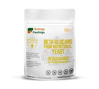 Energy Feelings Beta Glucano de Levadura Nutricional en Polvo, Superalimento para reforzar las defensas del Sistema Inmunológico, Vitaminas B Calcio Magnesio Hierro y Cobre, Sin Gluten, Vegano, 100 g