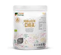 Energy Feelings Chía Ecológica En Semillas, Xxl - 3 Paquetes De 1000 Gr - Total: 3000 Gramo