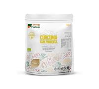 Energy Feelings Cúrcuma con Pimienta Polvo Eco Vegan sin Gluten 200g