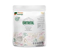 Energy Feelings Eritritol Granulado | 0% Kcal | Edulcorante Y Endulzante Natural | Sin Azúcar | Sin Gluten | Vegano | Edulcorante Para Cocinar