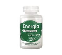 Energy Feelings Espirulina Comprimidos - 2 Paquetes de 120 Cápsulas, 60% Proteína, Rica en Aminoácidos, Vitaminas y Minerales, Efecto Desintoxicante, Sin Lactosa, Sin Gluten y Sin Azúcar Añadido