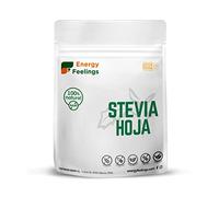 Energy Feelings Estevia hoja ecológica Premium - 1 Kg| 0% Kcal | 0% azúcares | NO cariogénico | apto para diabéticos