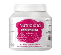 Energy Feelings Nutribiota Cápsulas de Prebióticos Intestinales con Polvo de Roca | Prebiótico Estimulante Flora Intestinal | Complementos Alimenticios Biodisponibles | 90 Cápsulas 1350mg