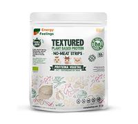 Energy Feelings Proteína de Guisante Texturizada en Tiras 400g | Proteína Vegana Ecológica Sin Azúcar Añadido | 53% Proteína Vegetal | Proteína Texturizada Sin Gluten
