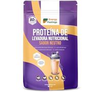 Energy Feelings Proteína Vegana de Levadura Nutricional 82% 1kg, Proteína en Polvo Sin Sabor, Sin Lactosa, Sin Azúcares Añadidos y Sin Gluten, Vegana, Apta para Ganar Masa Muscular