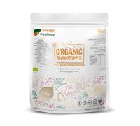 Energy Feelings Proteina Vegana 70% Premium Sabor Cacao - | Rica En Bcaa | Ingredientes De Máxima Calidad | 00% Ecológica, Beige, 1 Kg