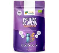 Energy Feelings Proteína Vegana de Avena Sin Sabor, 500 g (Sin sabor) | Proteína en Polvo Sin Sabor para Masa Muscular Sin Gluten y Sin Lactosa, Alto Contenido en Fibra, Vegan Protein Powder