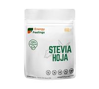 Energy Feelings Stevia Hoja | Edulcorante | 0% Kcal | 0% Azúcares | No Cariogénico | Apto Para Diabéticos, 250 Gramo