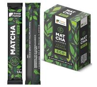 Energy Feelings Té Matcha en Polvo Premium, Pack 36 Sticks Té Verde Matcha Japonés Orgánico Puro, Rico en Antioxidantes Naturales, Green Tea Powder, Ideal para Latte, Vegano, Sin Gluten, Sin Lactosa