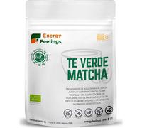 Energy Feelings Té Verde Matcha Polvo Eco Vegan sin Gluten 200g