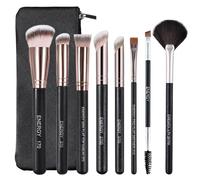 ENERGY Juego de brochas de maquillaje profesional para base de maquillaje, corrector, contorno de nariz, cejas, delineador de ojos, brochas de cara para crema líquida, polvo, gel, mezcla, pulido,