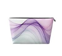 Energy Ripple - Bolsa de maquillaje de viaje de piel impermeable