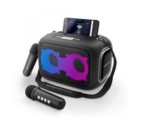 Energy Sistem Karaokestar Altavoz Bluetooth Portatil 60W LED Soporte para Movil