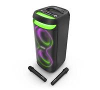 Energy Sistem Altavoz portátil Karaoke Party Speaker, Bluetooth 150W, 2 micrófonos inalámbricos, 6 h