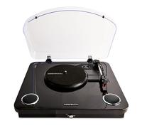 Energy Sistem Blackspin - Tocadiscos (10W, vinilos, RCA, Puerto USB, Bluetooth, Bluetooth out)