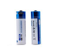 Energy Sistem Charge Pro C AA - Pilas Recargables en Tan Solo 2.5 Horas con Capacidad 3404 mWh / 2270 mAh y Carga Type C