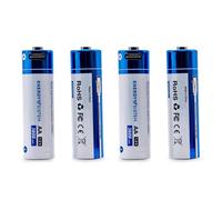 Energy Sistem Charge Pro C AA - Pilas Recargables en Tan Solo 2.5 Horas con Capacidad 3600 mWh / 2400 mAh y Carga Type C