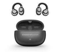 Energy Sistem Chicpods - Auriculares Bluetooth inalámbricos Open Sound (23H batería, cancelación de Ruido en Llamadas, IPX4 Resistentes al Agua, cómodos y Flexibles) Negro