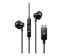 Energy Sistem - EasyPods Auriculares Alámbrico Dentro de oído Llamadas/Música USB Tipo C Negro
