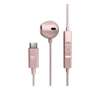 Energy Sistem - EasyPods Auriculares Alámbrico Dentro de oído Llamadas/Música USB Tipo C Oro rosa