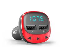 Energy Sistem Energy Car Transmisor FM Rojo - Reproductor MP3