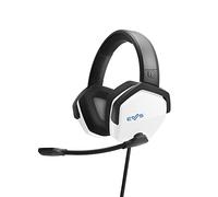 Energy Sistem ES Gaming Headset ESG 3 White Thunder Auriculares Gamer (Deep Bass, Cloth Ear Pads, Crystal Clear Sound) - Blanco